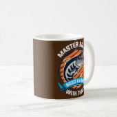 Mug Amusant Idée de pêche pour pêcheurs à la ligne (Devant droit)