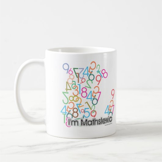 Mug Amusant Im Mathslexique Design (Gauche)