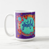 Mug Amusant inspiré Grateful Floral Hearts (Gauche)