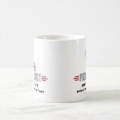 Mug Amusant, j'aime la pizza (Centre)