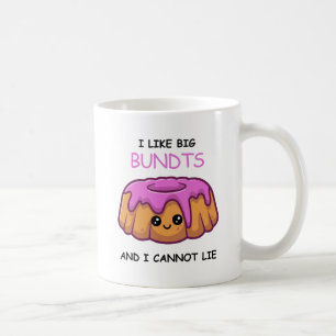 Mug Amusant J'aime les gros pains et je ne peux pas me
