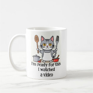 Mug Amusant Je suis prêt pour ça J'ai regardé une cita
