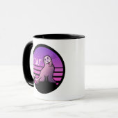 Mug Amusant jeu d'animaux de phoques de mer (Devant gauche)