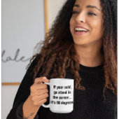 Mug Amusant jeu de maths : Va te tenir dans le coin