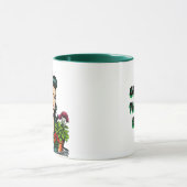 Mug Amusant jeu de Plante | Le vert est le nouveau noi (Centre)