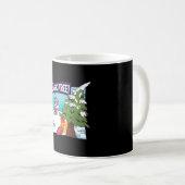 Mug Amusant Joueur de golf de l'Arbre Stupide (Devant droit)