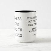 Mug Amusant Joyeux voeux d'anniversaire pour le café s (Centre)