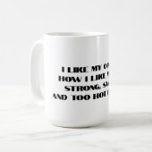 Mug amusant koffiemok (Voorkant links)