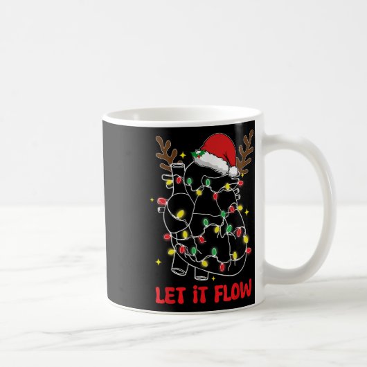 Mug Amusant Laisser Flow Anatomie Coeur Cardiaque Infi (Droite)