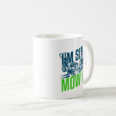Mug Amusant Lawn Mower Soin de pelouse Cadeau Papa Mar (Devant droit)