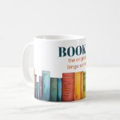 Mug Amusant Lecteur de livre de lecture (Devant gauche)