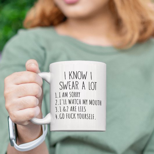 Mug Amusant Mari Joke cadeau Je SAIS QUE JE VOUS FAIS