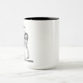 Mug Amusant mariage heureux (Centre)