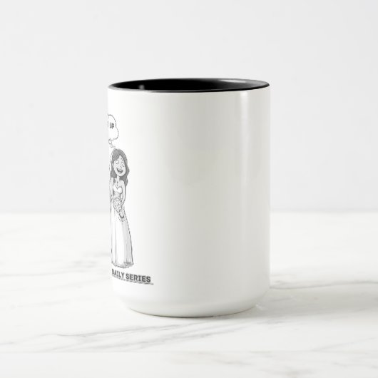 Mug Amusant mariage heureux (Centre)