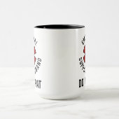 Mug Amusant Mariage Soutien émotionnel Mari Humour mar (Centre)