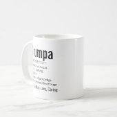 Mug Amusant Meilleure définition de grand-père Grump g (Devant gauche)