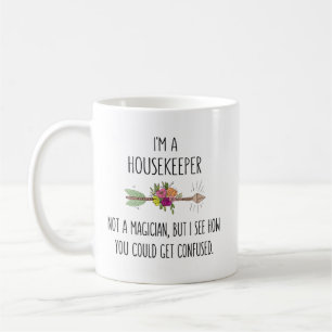 Mug Amusant ménagère maison propre idée cadeau