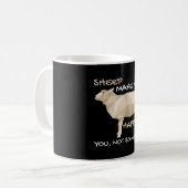 Mug Amusant Mouton de l'éleveur de moutons (Devant gauche)