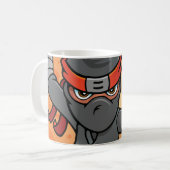 Mug Amusant Ninja Design (Devant gauche)