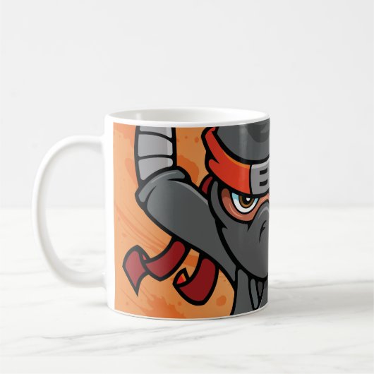 Mug Amusant Ninja Design (Gauche)