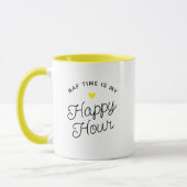 Mug Amusant Nouvelle Maman Temps de sieste Happy Hour  (Gauche)