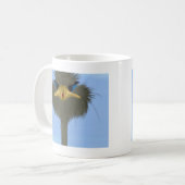 Mug Amusant Ostrich George Et Mignonne Ladybug (Devant gauche)