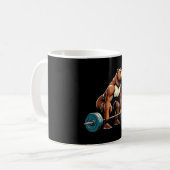 Mug Amusant Ours Poids de levage Bodybuilding Exercice (Devant gauche)