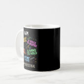 Mug Amusant Paraéducateur Coeur À Soigner Paraprofessi (Devant gauche)
