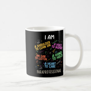 Mug Amusant Paraéducateur Coeur À Soigner Paraprofessi