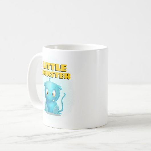 Mug Amusant Petit Monstre (Devant gauche)