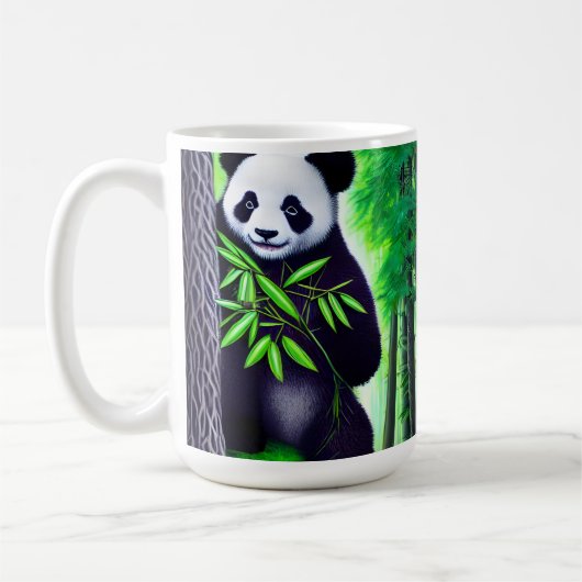 Mug Amusant Petit Ours Panda (Gauche)