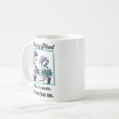 Mug Amusant Plante Lover Retro Design (Devant gauche)