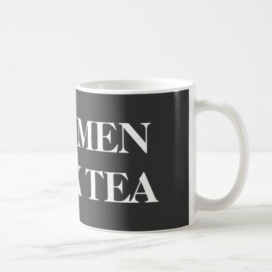 Mug amusant pour les gars | Les vrais hommes boive (Droite)