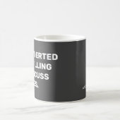 Mug Amusant Présenté Mais Prêt À Discuter Des Chevaux (Centre)