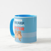 Mug Amusant romantique significatif jeu de mots OTTER  (Devant gauche)