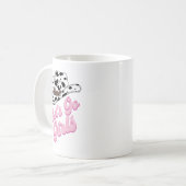Mug Amusant Rose Allons-y Filles de Campagne  (Devant gauche)