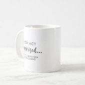 Mug Amusant Serez-vous ma proposition de servante (Devant gauche)