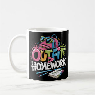 Mug Amusant Style Graffiti sur les devoirs