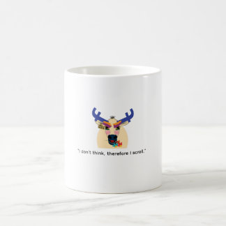 Mug amusant sur les médias sociaux, mugs amusants