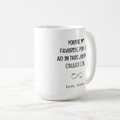 Mug Amusant Tech Boyfriend Saint Valentin cadeau (Devant droit)