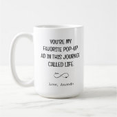 Mug Amusant Tech Boyfriend Saint Valentin cadeau (Gauche)