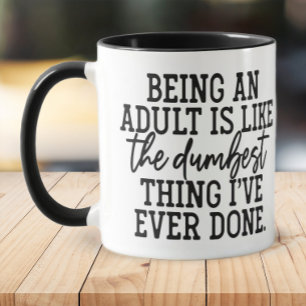 Mug Amusant Truc Adulte