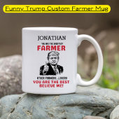 Mug Amusant Trump plus grand paysan personnalisé