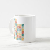 Mug Amusant Utah-Forme Design : Etat de l'Utah (Devant gauche)