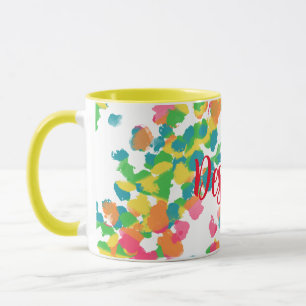Mug Amusant, Vibrant, Coloré - Personnaliser
