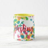 Mug Amusant, Vibrant, Coloré - Personnaliser (Centre)