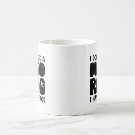Mug Amusante Bague d'humeur (Centre)