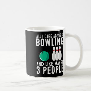 Mug Amusante Conception De Bowling Pour Hommes Femmes