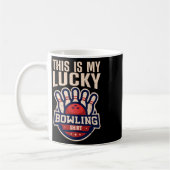Mug Amusante Conception De Bowling Pour Hommes Femmes  (Gauche)