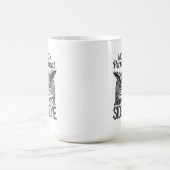 Mug Amusante conception de la chouette grumeuse (Centre)